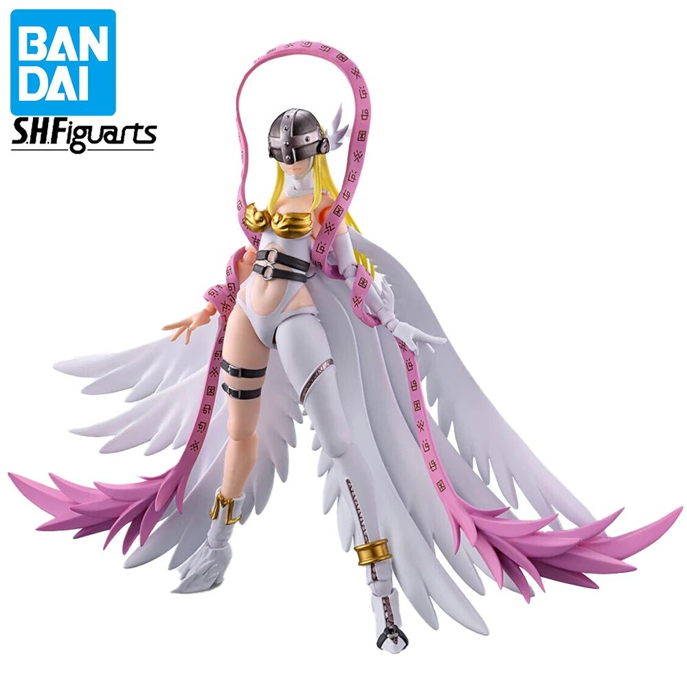 

Оригинальный Bandai S.h. Фигуарт: Digimon Adventure Angewomon коллекционный режим игрушки подарки для фанатов фигурки героев