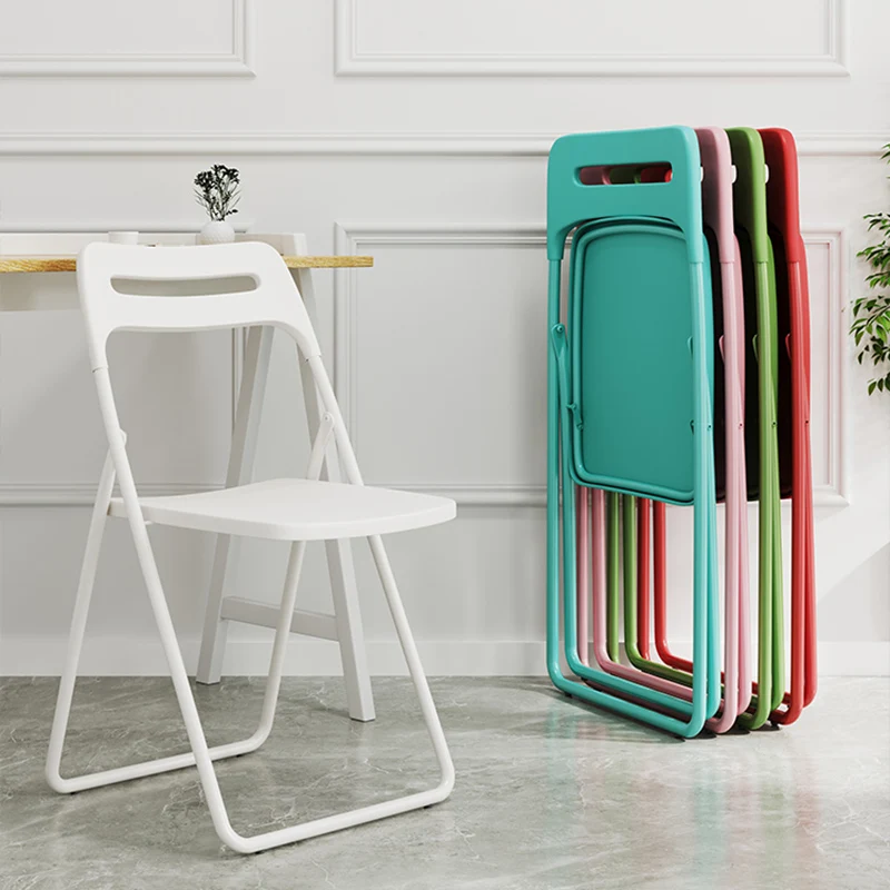 Folding Stool Executive Design Office Chairs Pink Computer Youth Study