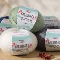 Soft 50g Merino Wool Yarn Ball – Ideal for DIY Knitting and Crocheting Sweaters and Scarves 2
