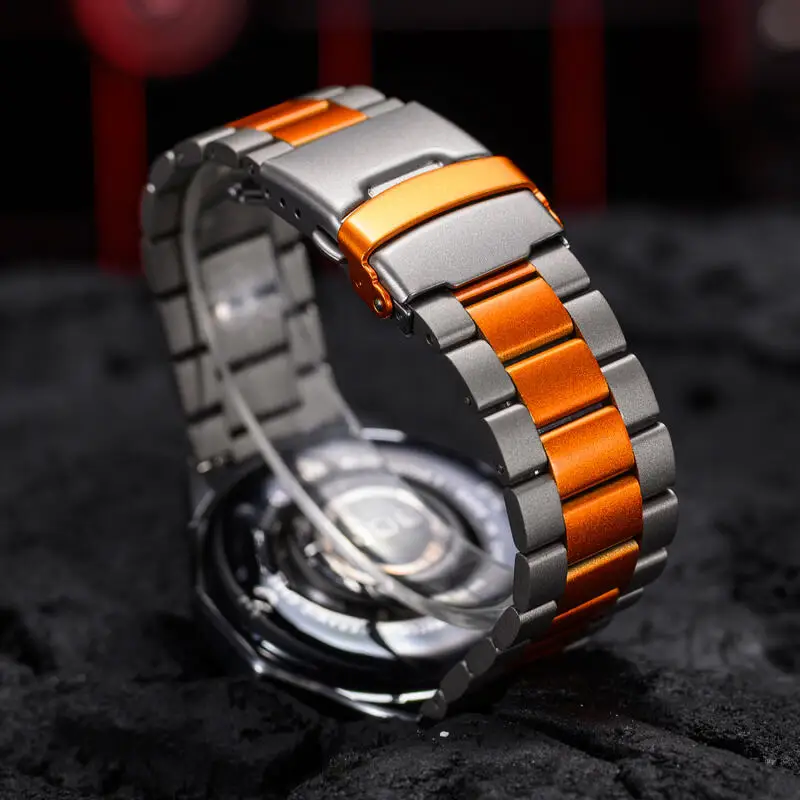 Luxury Stainless Steel Strap - Premium Metal Band