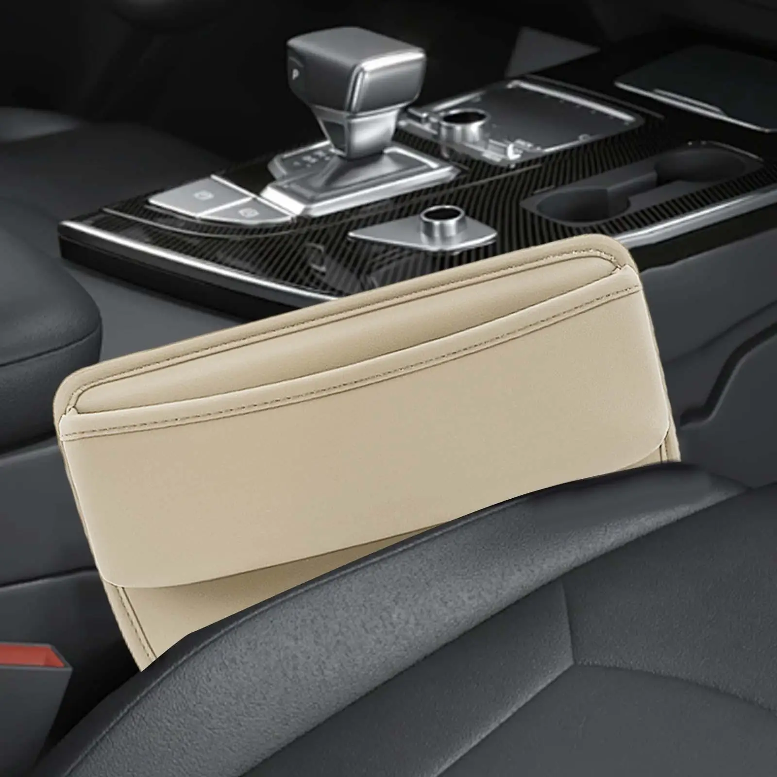 Car Seats Gap Filler Organizer Auto Console Side Storage Box Front Seat and Seat Gap Organizer Car Accessories for Phones