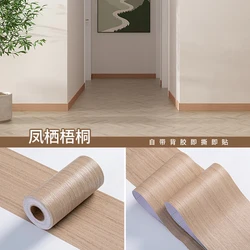 Wood Grain Self - Adhesive Waterproof Tape - Multi - Purpose Surface Enhancer, 8cm x 5m Roll (Sycamore)