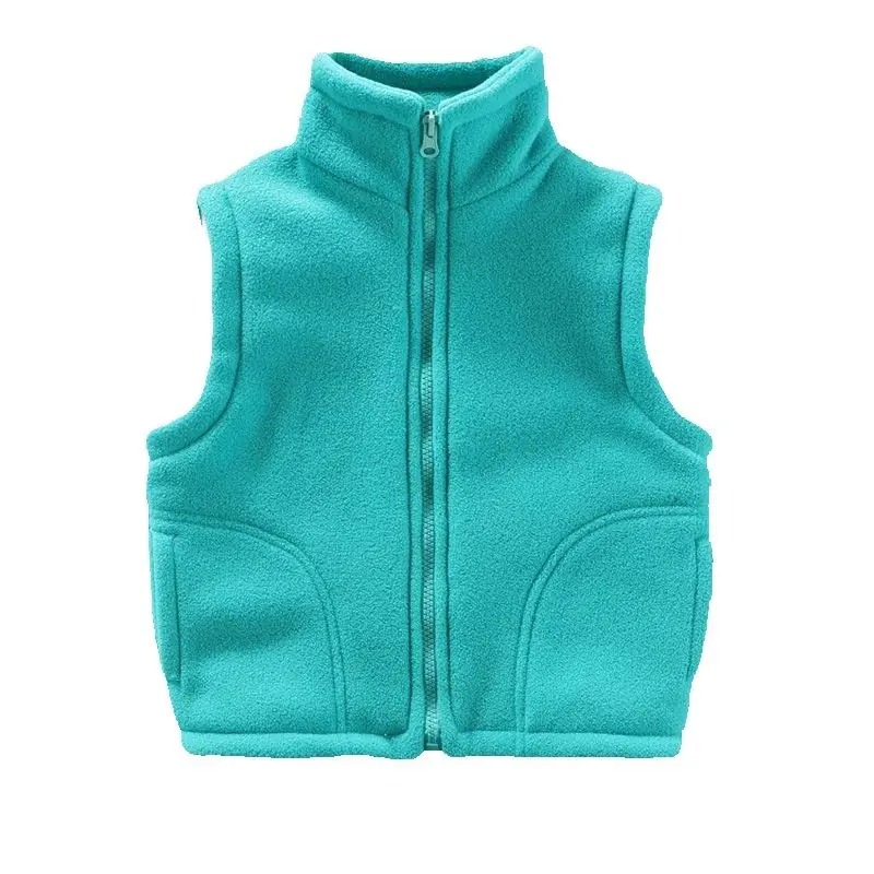 Kinderen Warm Vest Jas Herfst Jongen 2024 Nieuwe Meisjes Dikker Corduroy Bovenkleding Winter Peuter Tiener Kledingjassen 2-10y