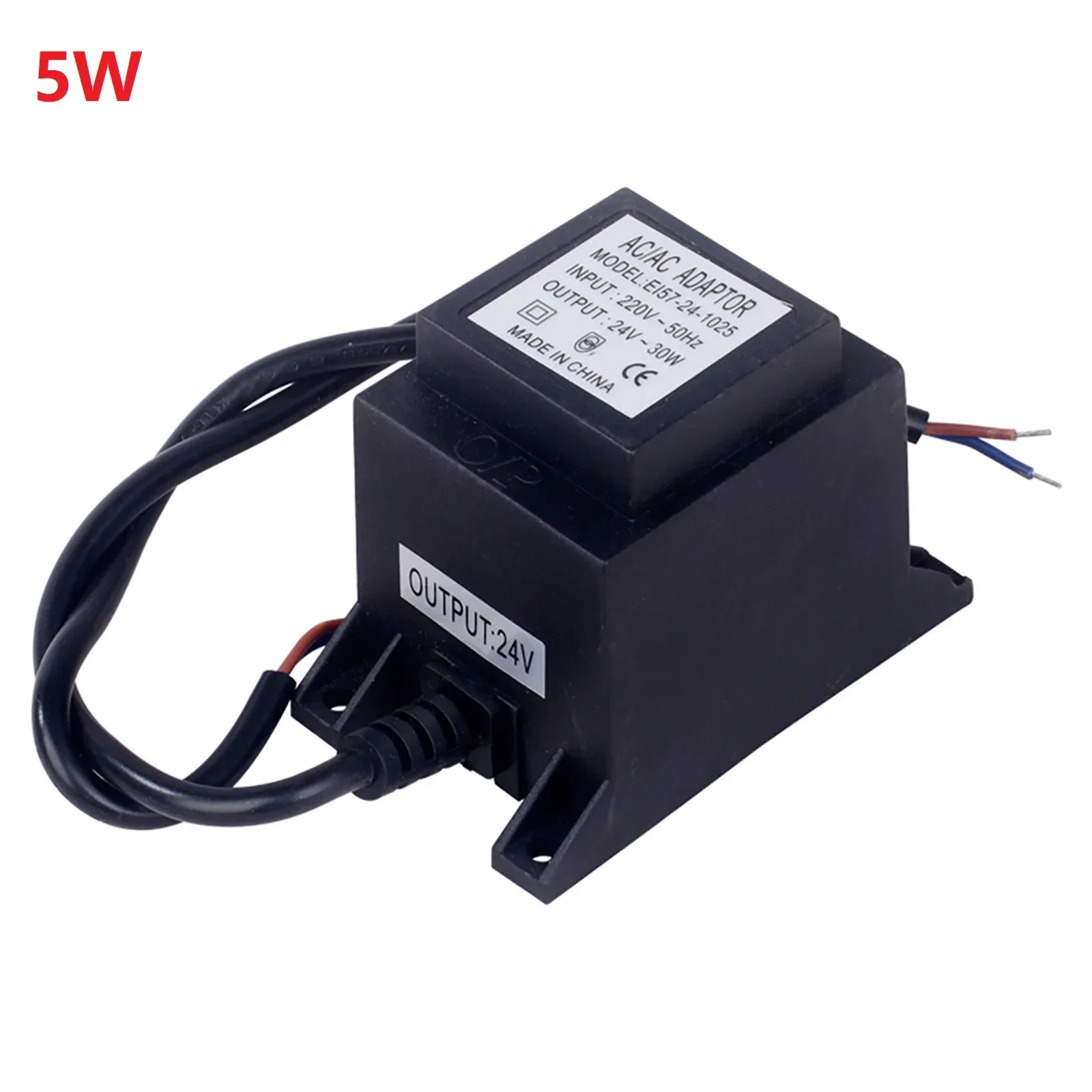 AC 24V LED 변압기 전원 공급 장치 완전 몰딩 방수 구조 IP67 야외 조..