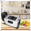 Small electric Commercial French fries deep fryer 2