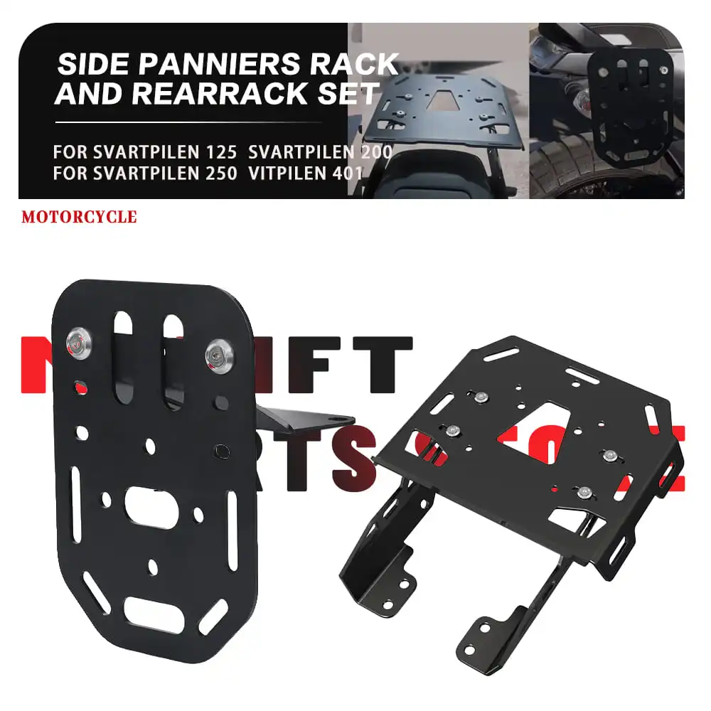 svartpilen 401 panniers