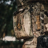 Аптечка первой помощи Rhino Rescue 002M, сумка IFAK для кемпинга с Molle, сумка для выживания для кемпинга, пешего туризма и рыбалки, комплект для походов на открытом воздухе — изображение 5