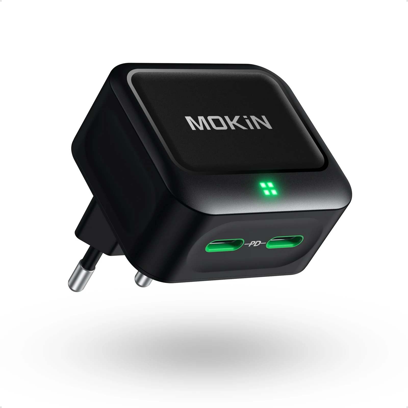 

Зарядное устройство MOKiN с двумя USB-портами и поддержкой быстрой зарядки, 40 Вт