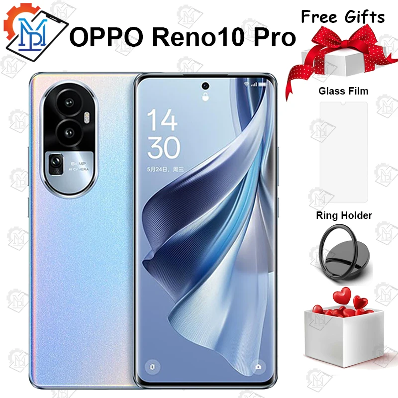 

Оригинальный смартфон OPPO Reno 10 Pro, 6,74 дюйма, OLED, 120 Гц, 8200 дюймов, 4600 мАч