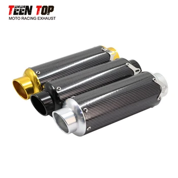 Motorcycle Exhaust SC Carbon Fiber Muffler For KTM Duke390 RC390 390