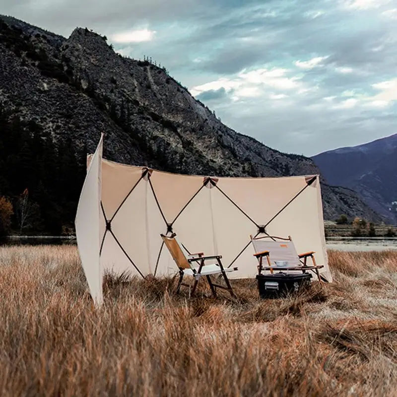 Campeggio Wind Blocker Campeggio Parabrezza Privacy Screen Wind Blocker Originale Nautico Per Tenda Parasole Amaca Copertura Antipioggia Tenda