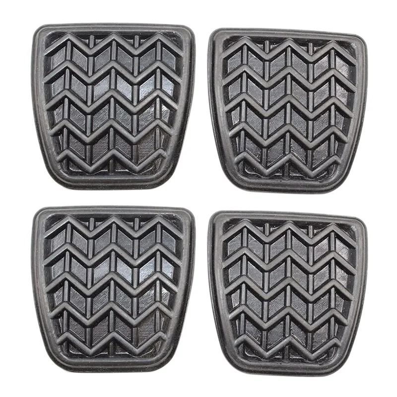 

4PCS Clutch Brake Pedal Pad Rubber For Toyota Camry Hilux Vigo KUN 31321-52010,3132152010