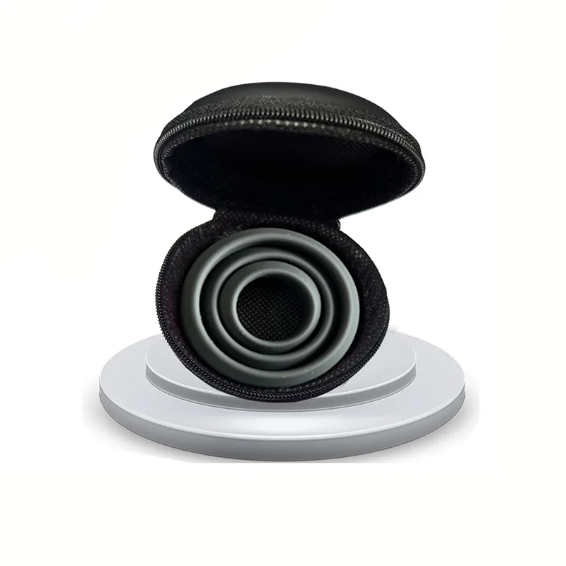 3Pcs Penis Ring Set for Men Enhanced Erection Delayed Ejaculation Cock Trainer Semen Lock Reusable Adult Sex Toys for Male