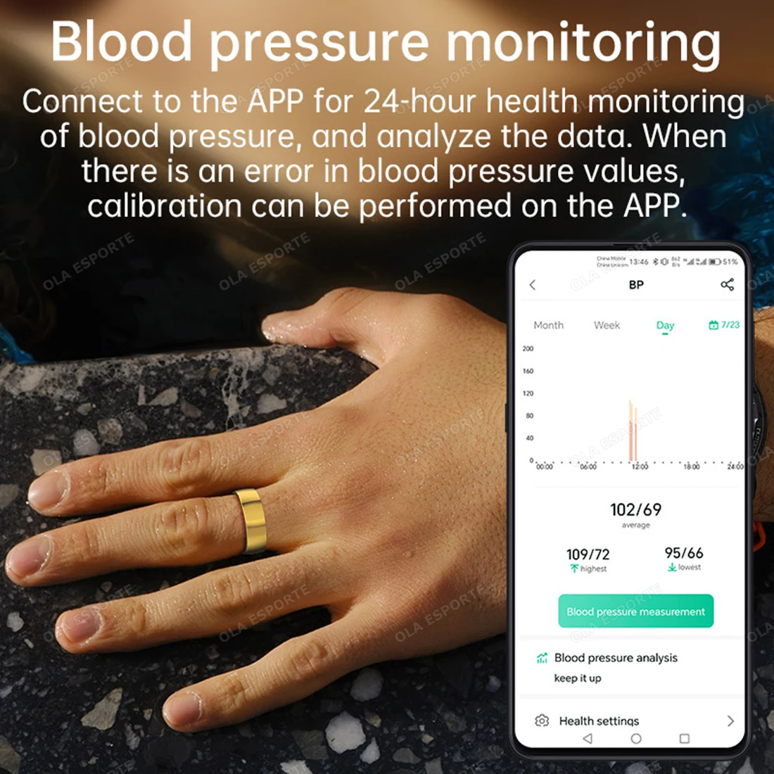 2026 New R02 Smart Ring with Charging Case for Men Women, Battery Life, 39 Days, Sleep Health Monitor, 5ATM Waterproof Smartring 3
