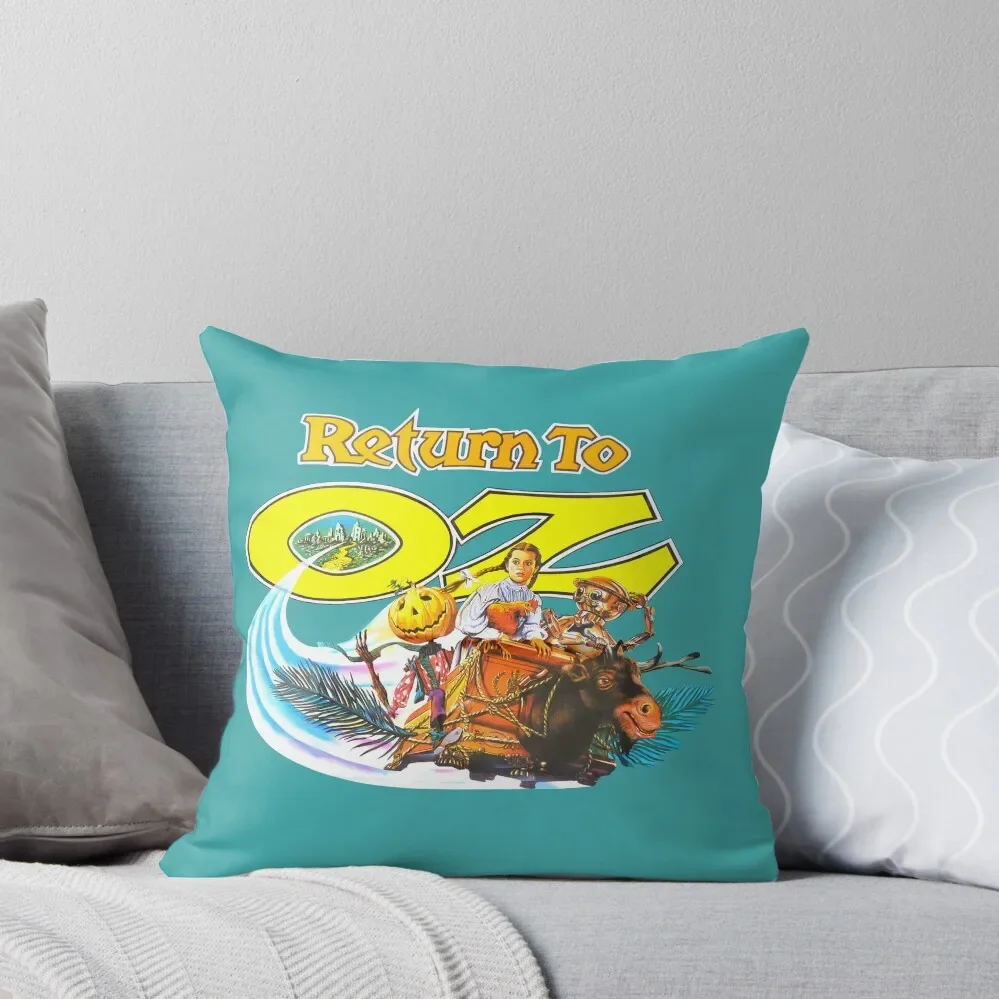 

Return To Oz - Vintage style Movie Poster Art Throw Pillow Cushion Cover For Sofa Cushion Child