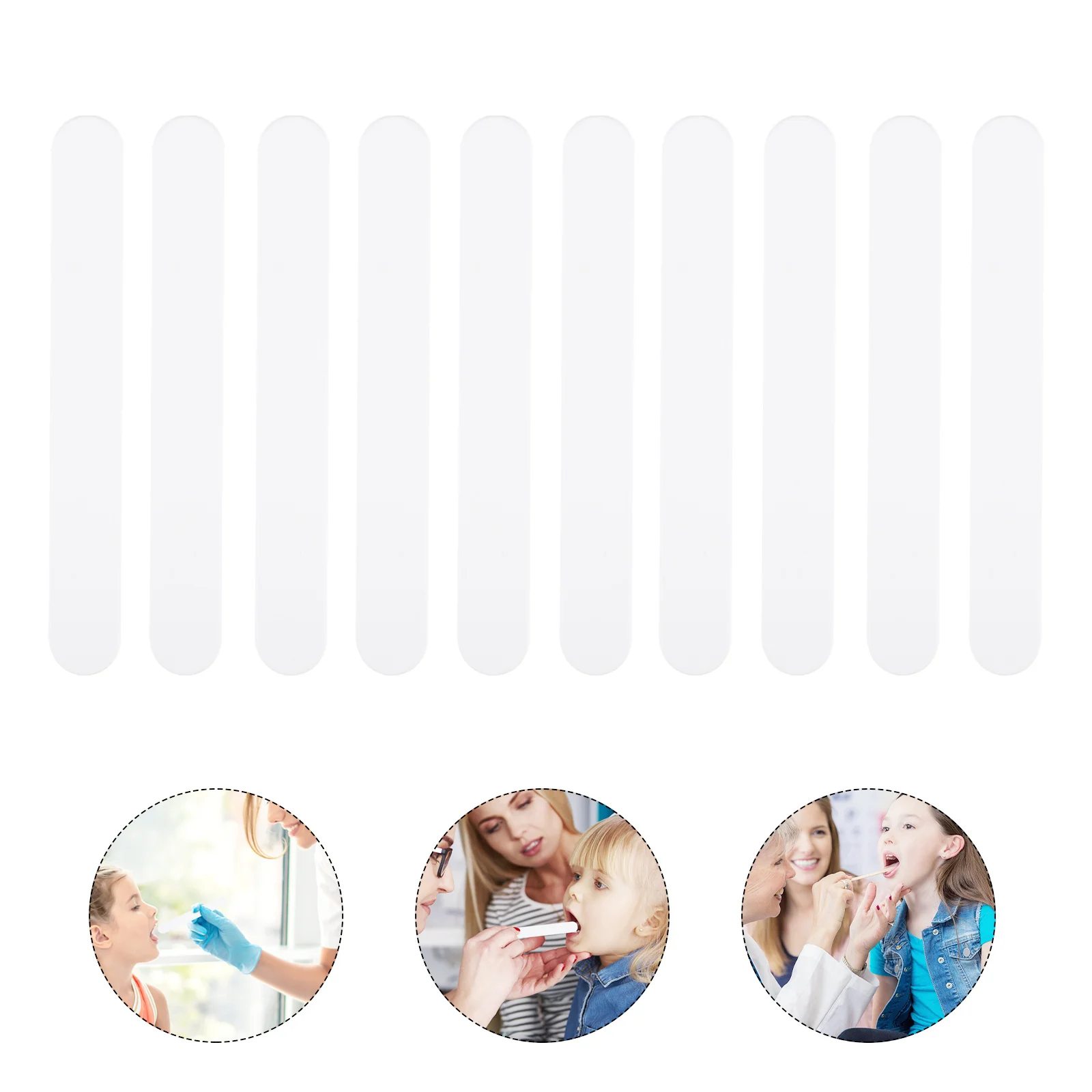

Spatula PP Stirring Rod Dental Tongue Depressor Hospitals Practical Useful Stick Professional Clinic Supplies Plastic Scraper
