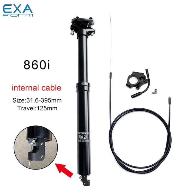 KS EXAFORM 860i Bike Seatpost Adjustable Air Sprung Suspension Dropper
