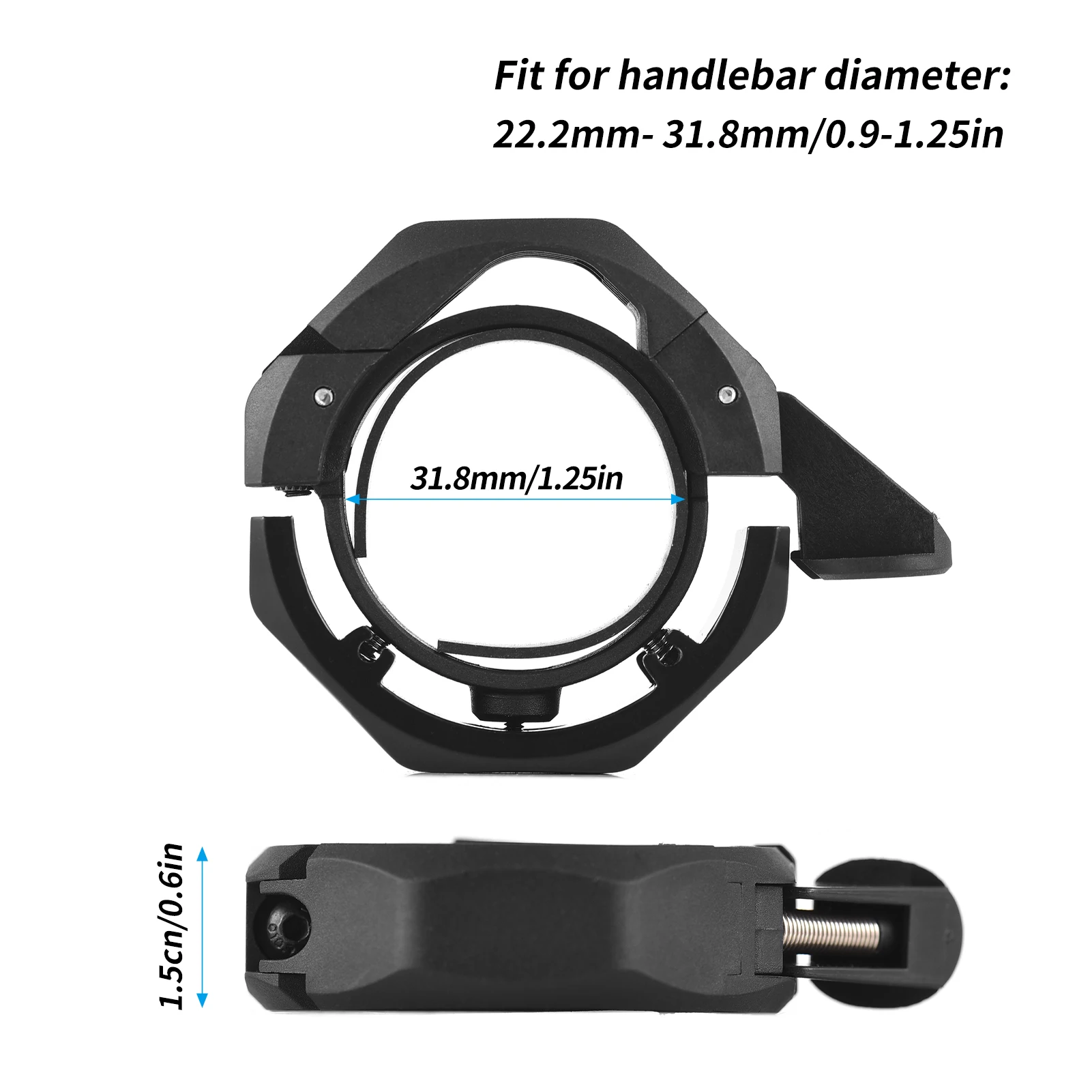 Bicycle Bell Bike Ring Bell with Loud Crisp Clear Sound for Mountain Bike Road Electric