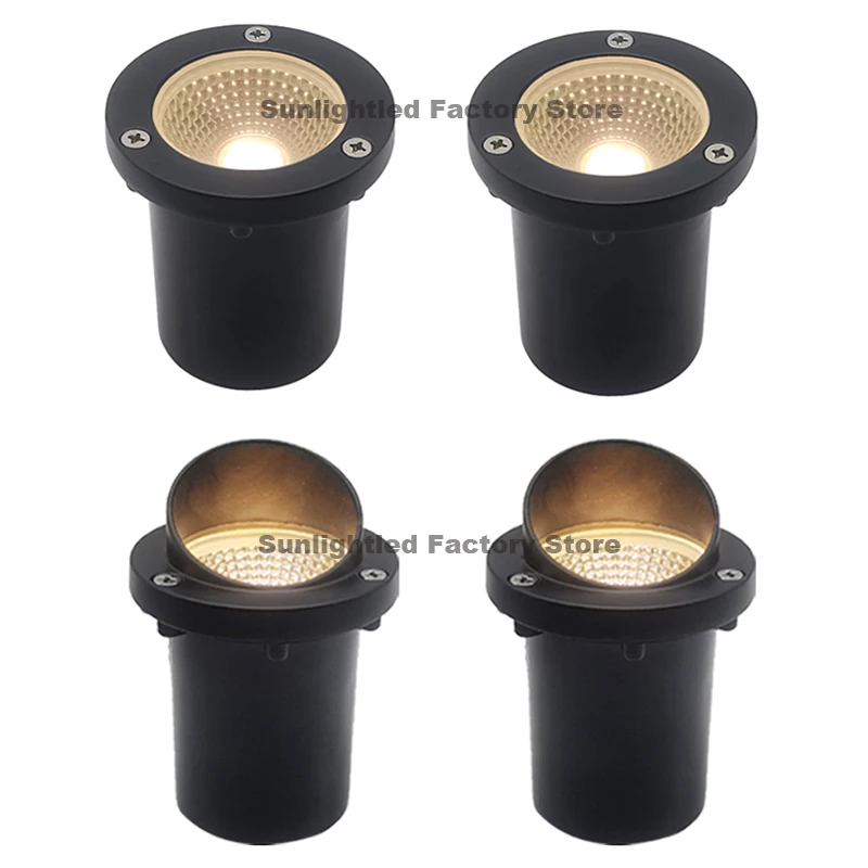 8pack LED Underground Lamp Waterproof In-Ground Light Buried Light Landscape Lighting for Path Deck Garden Outdoor Lamp 12V 220V led underground light