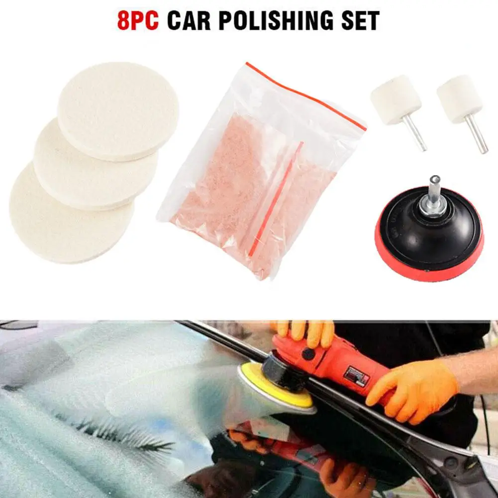Dispositivo Per Lucidare I Graffi Polvere Di Ossido Di Cerio Per Rimozione Graffi Vetro - Kit 2x100g, Lucidatura Profonda Kit Lucidatura Vetro