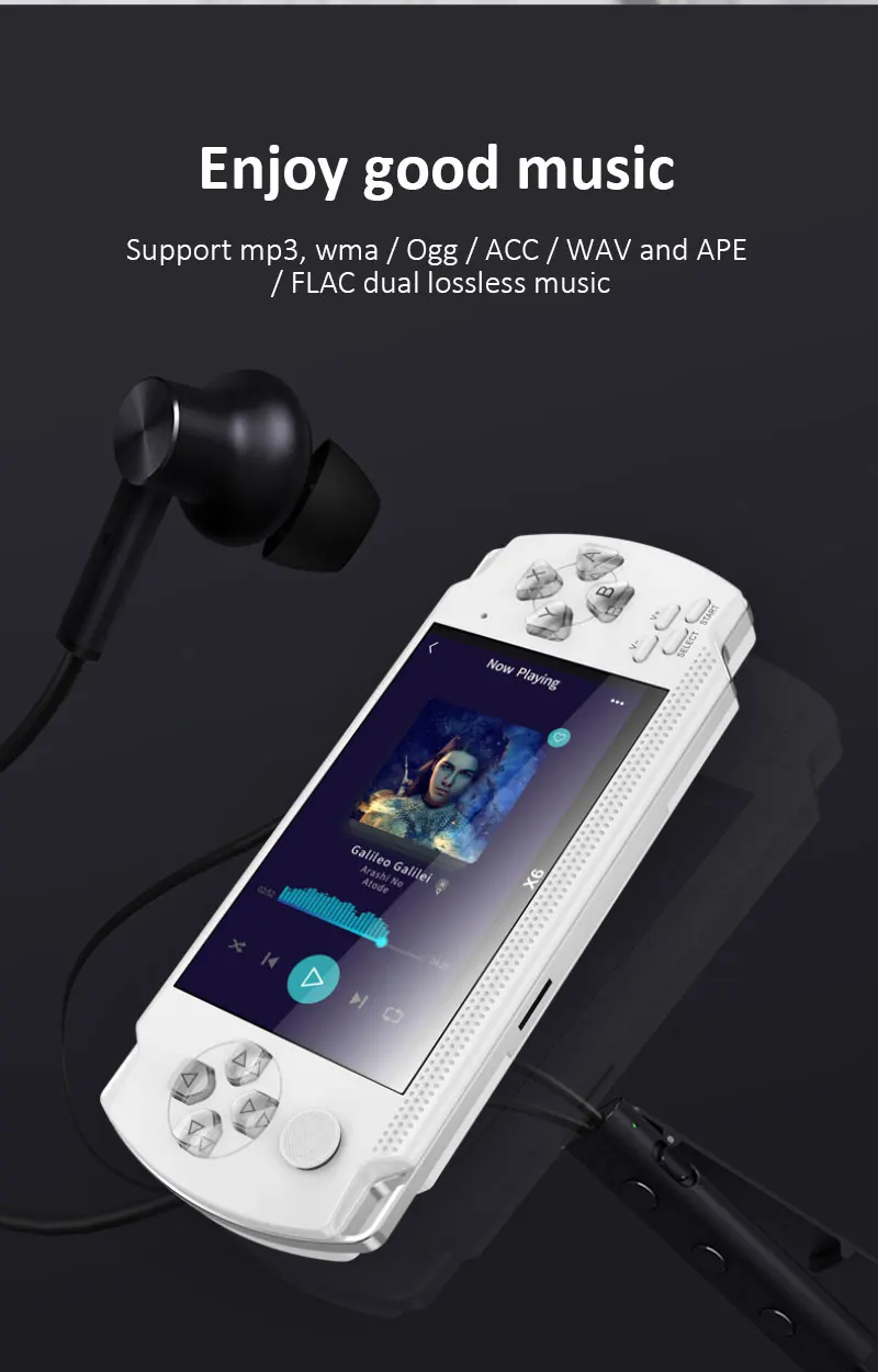 Video Game Console Player Handheld Gaming Portable Portatil Mini Arcade Videogames Electronic Machine Retrogame Play Vidio 2022