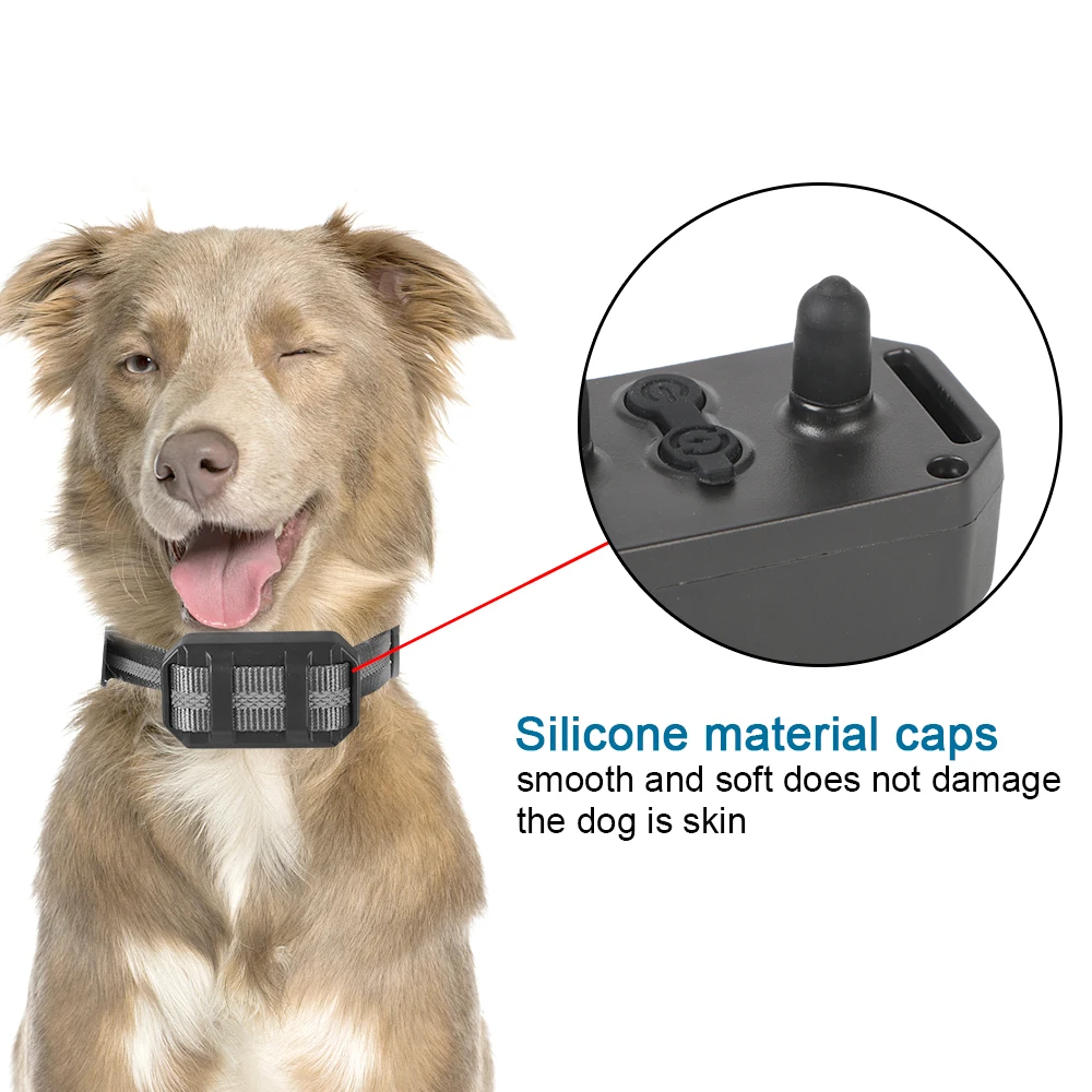 Electronic Collar LCD Light Modes Pet Dog Training Two Dogs Beep Vibration Shock 1200m Wide Range Remote Pets Accessories