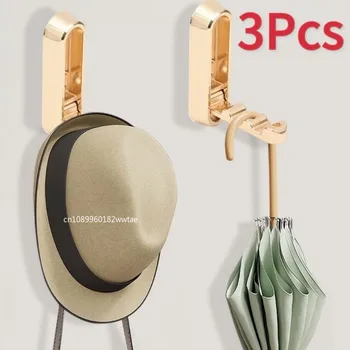 Gancio da parete pieghevole Gancio appendiabiti per asciugamani Gancio in acciaio inossidabile per la casa e la decorazione Cucina Bagno Porta asciugamani opaco Organizzatore di stoccaggio 1