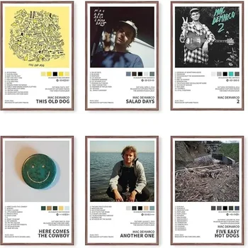 Estetica GNbow Mac Demarco Pittura su tela Poster e stampe Immagini da parete per la decorazione del soggiorno