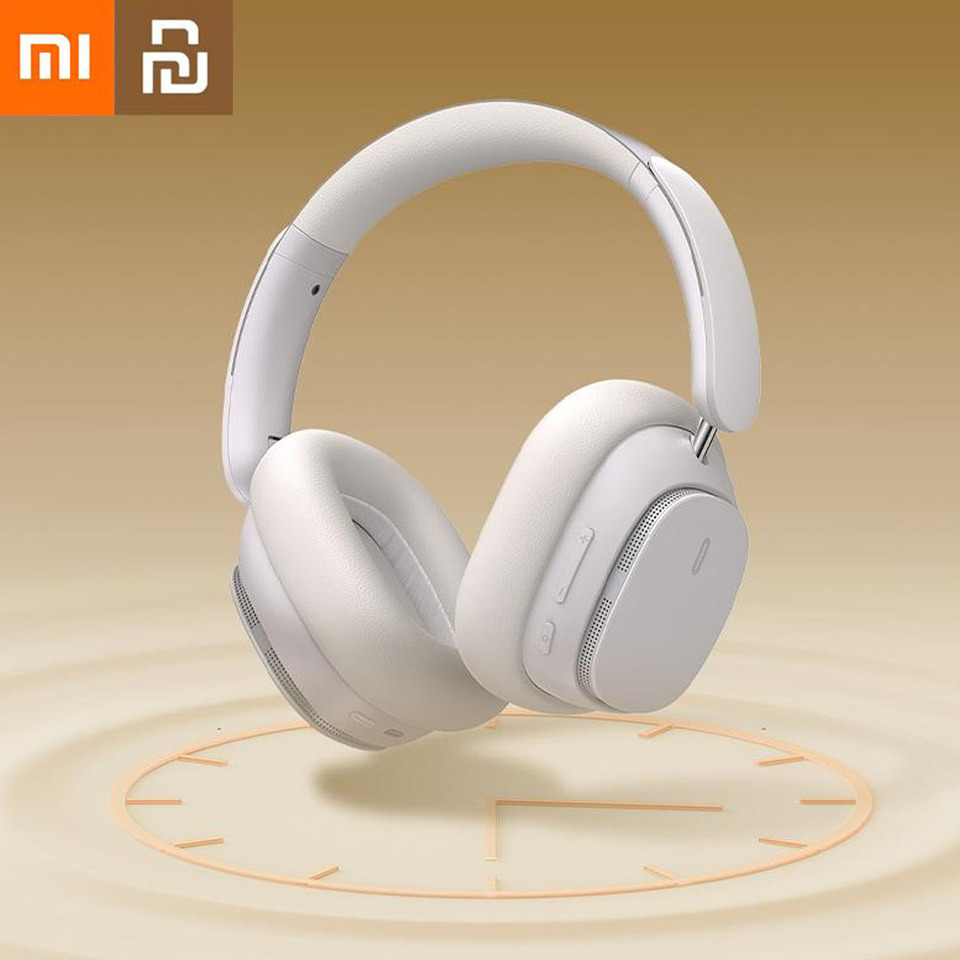 Xiaomi Youpin H1 Pro Wireless Headphones ANC 48dB Hi-Res Bluetooth 5.3 80H Playtime Fast Charge Spatial Sound For Gaming Music