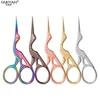 Retro Stainless Steel Beauty Scissors Makeup Grooming Trimmer Eyelash Nose Facial Hair Remover Nail Scissors Sewing Tools 1