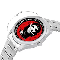 Che Guevara Quartz Watch Celebrity Business Round Wrist Watch Steel Design New Boys Wristwatch 2
