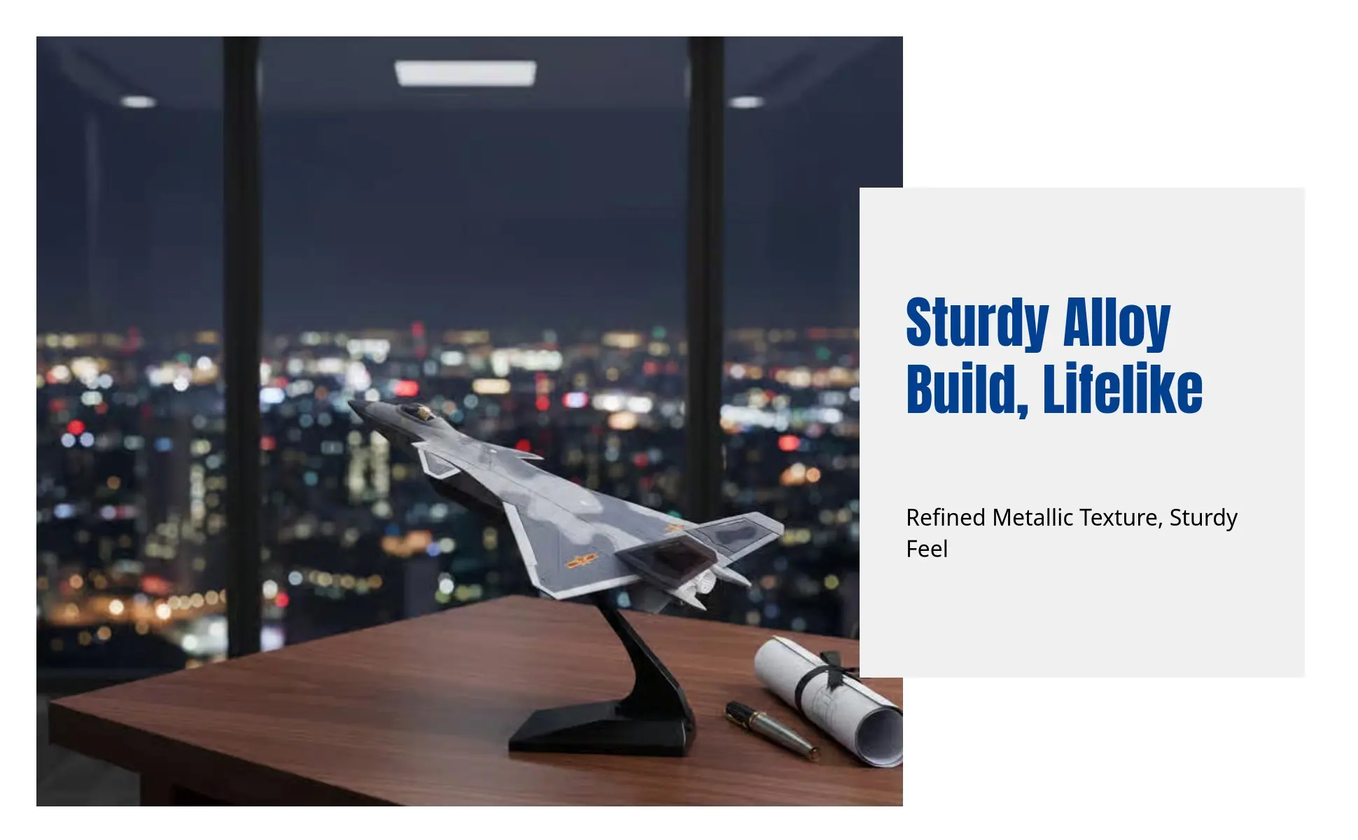 J20 Fighter Alloy Model, Stealth Aircraft Simulation, Display Decor for Boys, Kids, with Stand J20 Fighter Alloy Model, Stealth Aircraft Simulation, Display Decor for Boys, Kids, with Stand