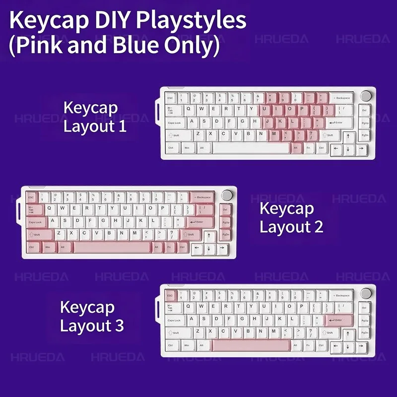 FURYCUBE V68 고급형 기계식 키보드 68키 RGB 유선 음악 리듬 E-스포츠 게이밍 키보드 PC 액세서리