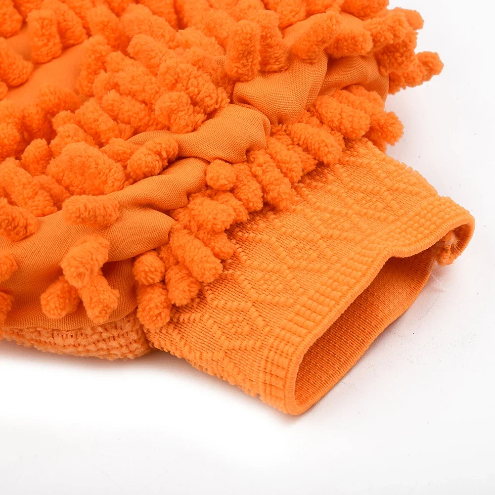 Large Microfiber Car Wash Mitt Waterproof Chenille Gloves Thick Car Cleaning Mitt Wax Detailing Auto Care Double-faced Glove car cleaning gloves,microfiber car mitt,microfiber cleaning gloves,microfiber washing gloves,microfiber gloves