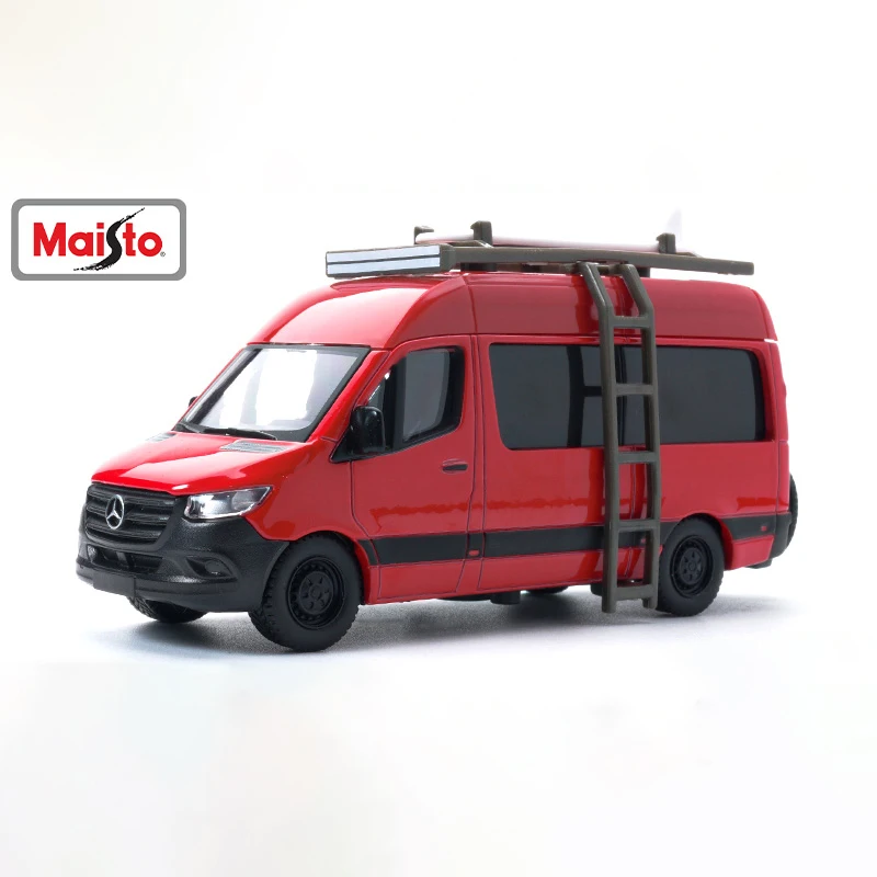 Mercedes-Benz Sprinter MPV Alloy Car Diecasts & Toy Vehicles Car Model Miniature Scale Model Car Toy For Children 5