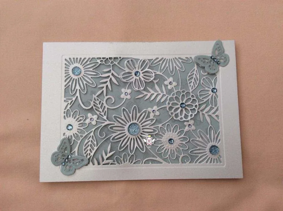 Mmao Handwerk Metall Stanzformen Schnittform Form Blumenkarte Dekoration Scrapbook Papier Handwerk Messerform Klinge Punch Schablonen Stirbt
