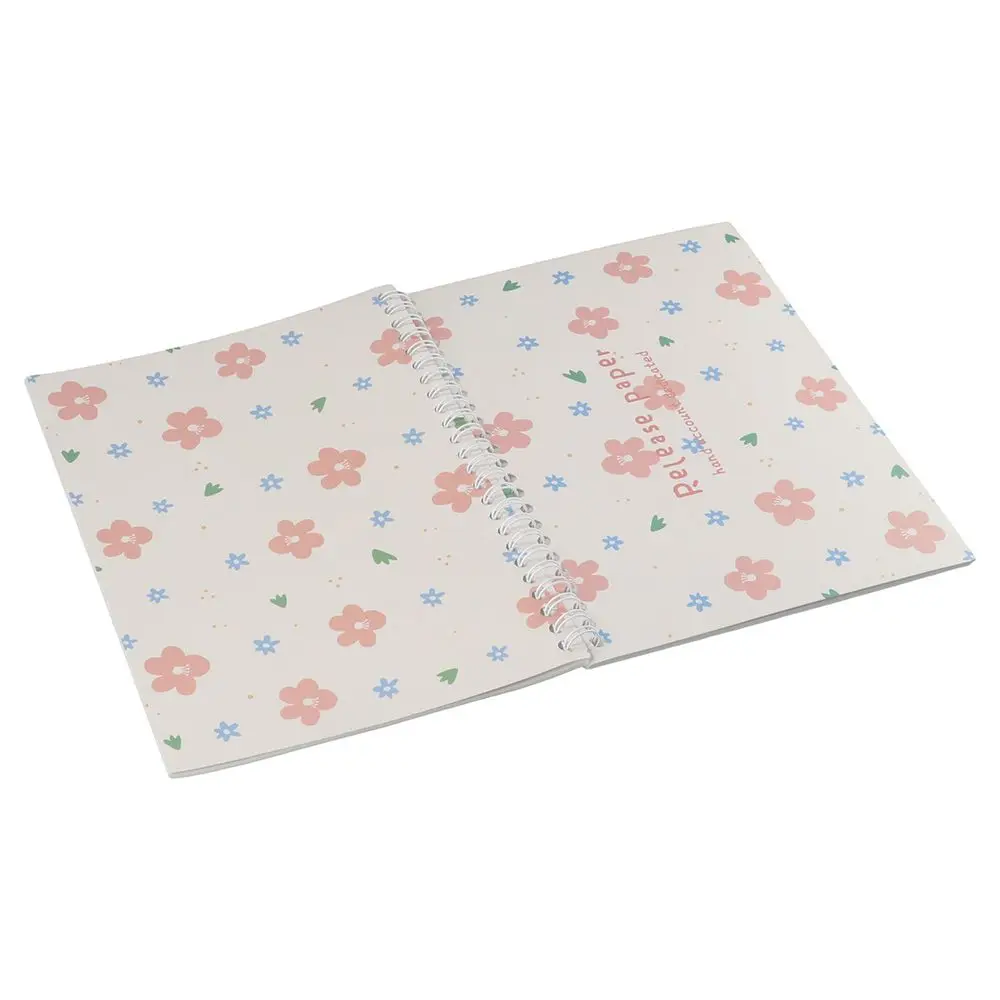 Sticker Book 32 Pages A5 Reusable Flower Sticker Organizer