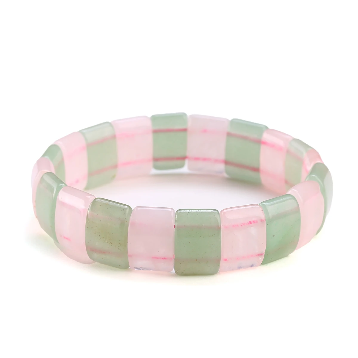 JD Naturstein Gelber Tigerauge Perlen Quadratische Armreifen für Männer und Frauen Mode Reiki Heilarmband Yoga Handgelenkschmuck Paar-Geschenk – Detail 5