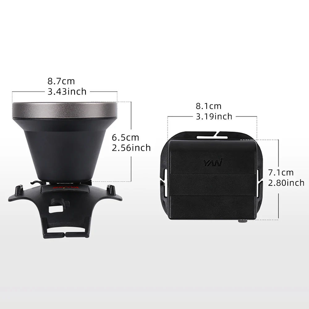 7800mAh 충전식 LED 헤드라이트, YN-7735S, 3가지 조명 모드 작업, 야외 활동, 캠핑, 낚시를 위한 10-30시간 배터리 수명