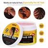 GOIPLE Natural High Shine Residue Free Braid Gel for Locks and Twist Cornrows Smooth Styling Cream Clips Comb Modeling Products 4