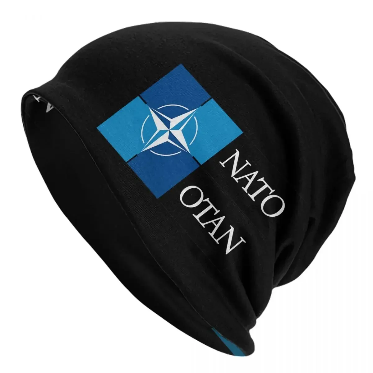 

NATO NATO Warm Knitted Cap Hip Hop Bonnet Hat Autumn Winter Outdoor Beanies Hats for Unisex Adult