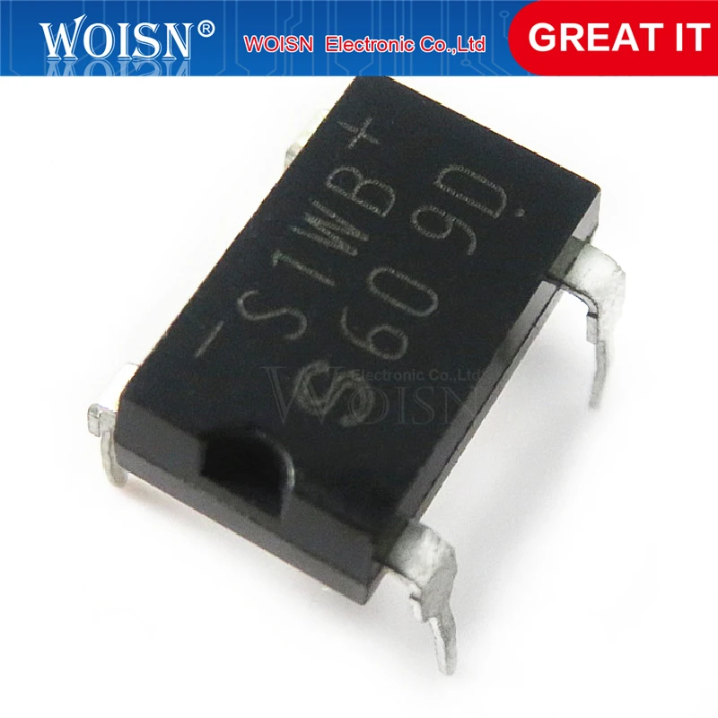 10pcs/lot S1wbs60 S1wb60 S1wb Dip-4 600v 41a In Stock - Integrated ...