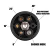6 In 1 Car Wash Universal Nozzle Multi-function High Black Cleaner Gun Water Pressure Cordless Washer Parts 6
