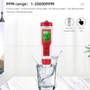 PH Meter Waterproof PH/TDS/EC/Temp Meter Digital Water Quality Monitor Tester with Backlight for Pools Drinking Water Aquariums 5