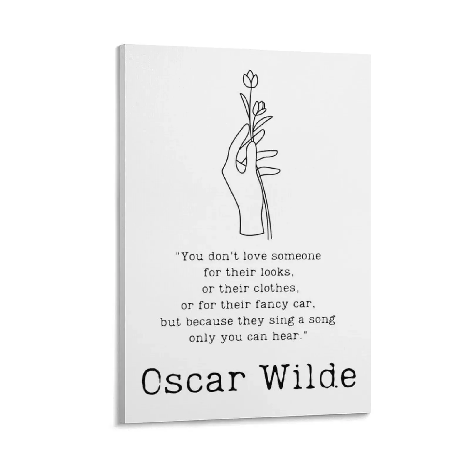 

"They sing a song only you can hear." Canvas Painting Decoration for home poster mural