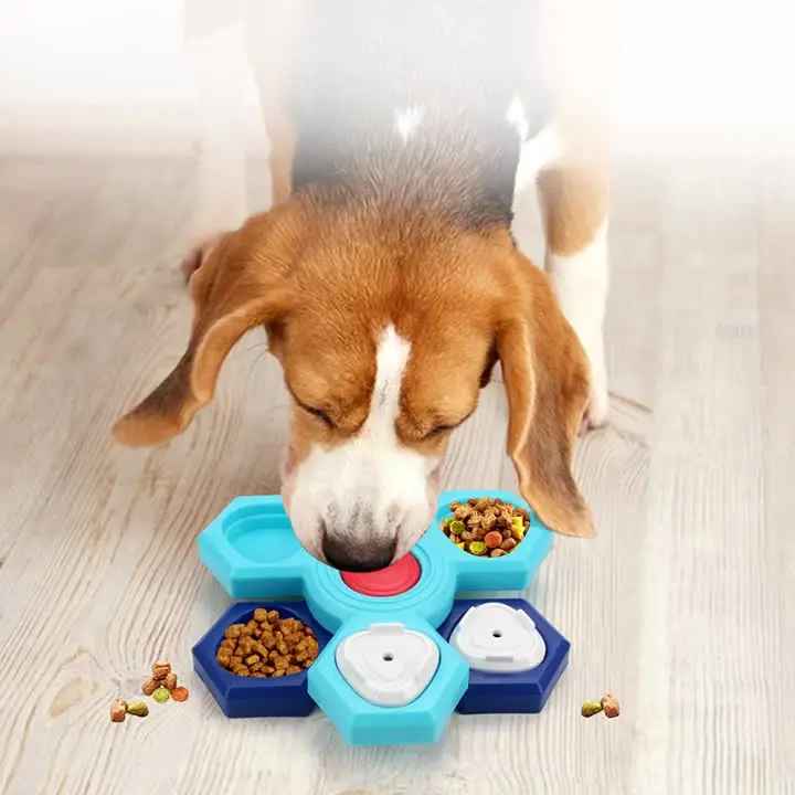Poocii Pod Slow Feeder Dog Toy - Treat Dispensing Puzzle For Dogs - Interactive Enrichment Toy, Pink