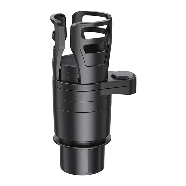 4 In 1 Multifunctional Adjustable Car Cup Holder Expander Adapter Base Tray Car Drink Cup Bottle Holder AUTO Car Stand Organizer 4 In 1