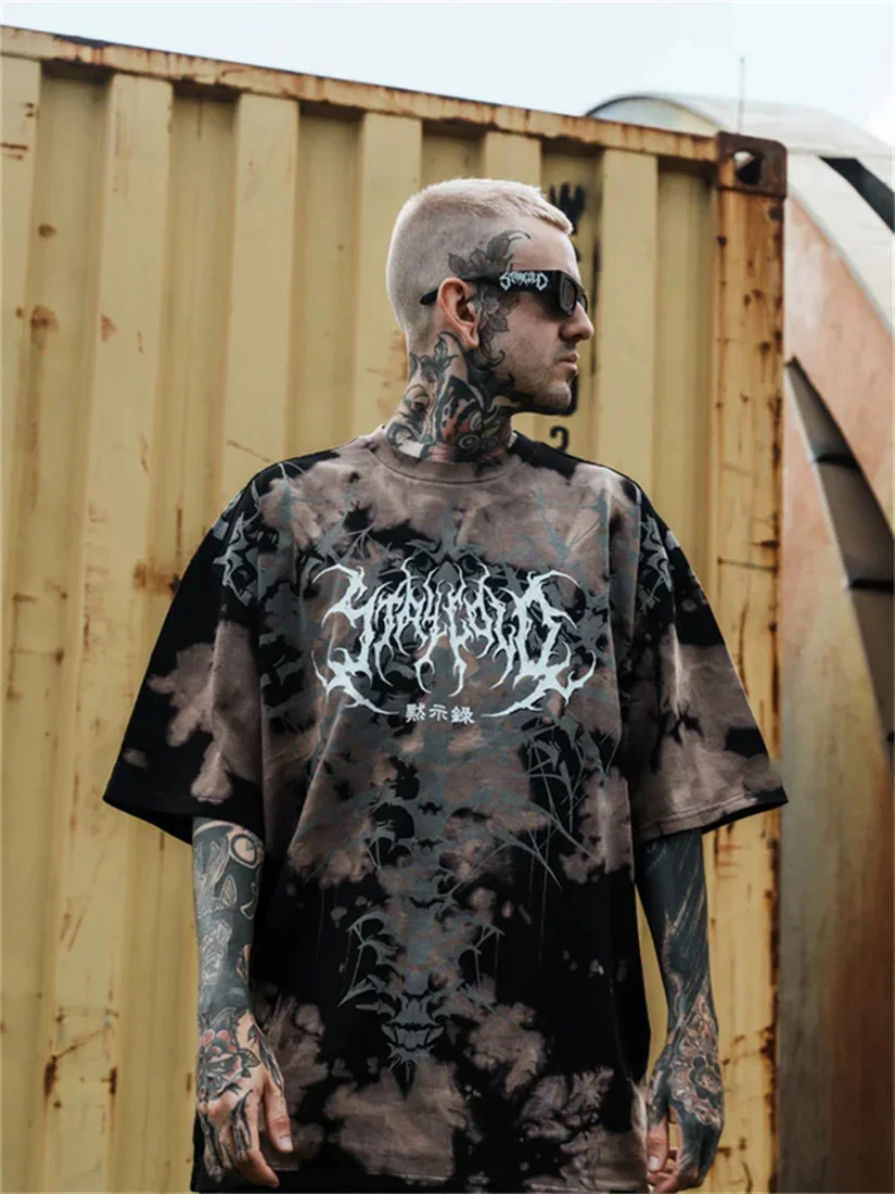 2026 Gothic-Style Herren- und Damen-T-Shirt, Sommer-Herbst 3D-Druck, Lässiger Rundhals-Kurzarm-Pulli, Neues Trendiges Oberteil