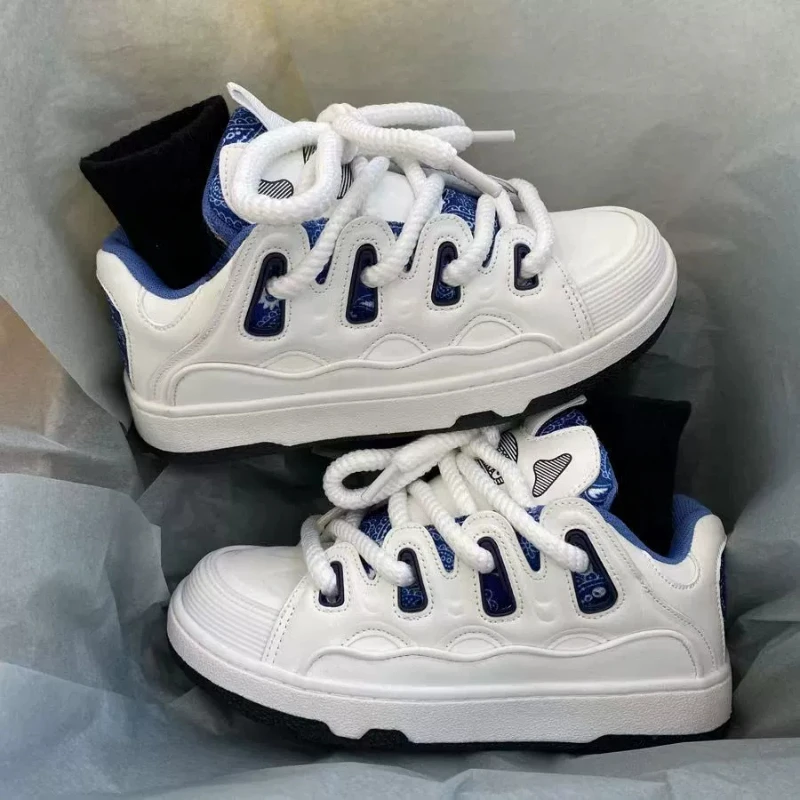 Trend Men's Shoes Outdoor Sneakers New Platform Vulcanized Shoes Breathable Casual Shoes Non Slip Comfortable Running Shoe Tenis 5