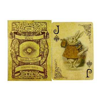 Alice Vintage Creative Playing Cards Standard Deck of Cards for Family Games,Parties ,Gatherings and Colletions 1